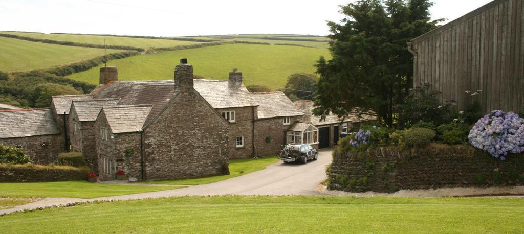 Reddivallen Farmhouse Boscastle Eksteriør bilde